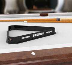 University of Colorado Billiard Triangle Rack | NCAA College University of Colorado Team Logo Pool Table Triangle