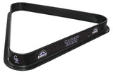 Colorado Rockies Billiard Triangle Rack | MLB Colorado Rockies Team Logo Pool Table Triangle