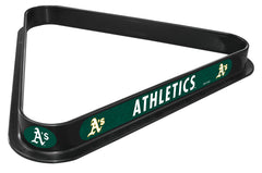 Oakland Athletics Billiard Triangle Rack | MLB Oakland Athletics Team Logo Pool Table Triangle