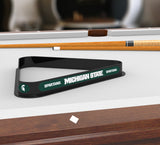 Michigan State University Logo Billiard Triangle Rack | NCAA College Michigan State University Team Logo Pool Table Triangle
