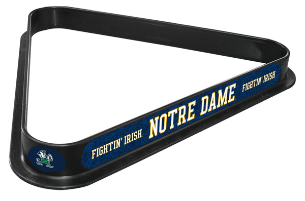 Notre Dame (Leprechaun) Billiard Triangle Rack | NCAA College Notre Dame (Leprechaun) Team Logo Pool Table Triangle