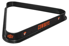 Oklahoma State University Billiard Triangle Rack | NCAA College Oklahoma State University Team Logo Pool Table Triangle