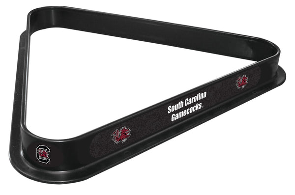 University of South Carolina Logo Billiard Triangle Rack | NCAA College University of South Carolina Team Logo Pool Table Triangle