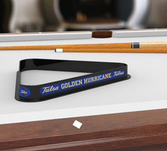 University of Tulsa Logo Billiard Triangle Rack | NCAA College University of Tulsa Team Logo Pool Table Triangle