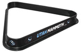 Utah Mammoth Billiard Triangle Rack | NHL Utah Mammoth Hockey Team Logo Pool Table Triangle