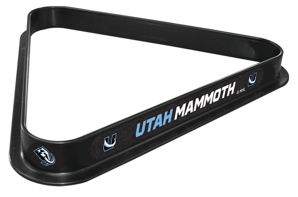Utah Mammoth Billiard Triangle Rack | NHL Utah Mammoth Hockey Team Logo Pool Table Triangle