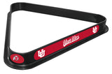 University of Utah Logo Billiard Triangle Rack | NCAA College University of Utah Team Logo Pool Table Triangle