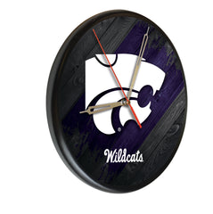 Kansas State Wildcats Printed Wood Clock