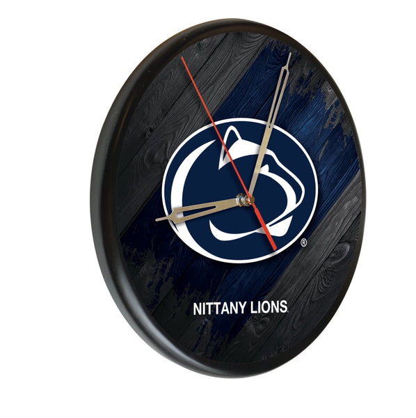 Penn State Nittany Lions Printed Wood Clock