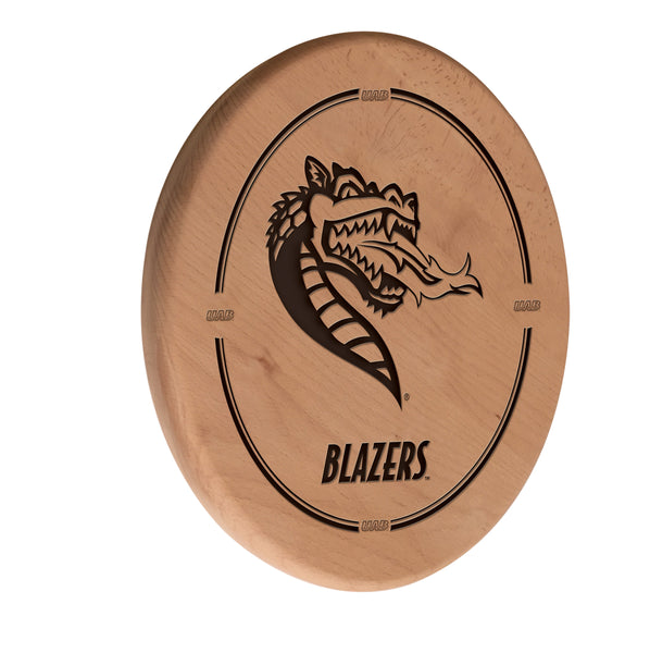 Alabama Birmingham Blazers Engraved Wood Sign