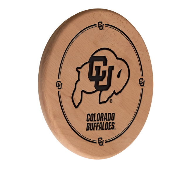 Colorado Buffaloes Laser Engraved Wood Sign
