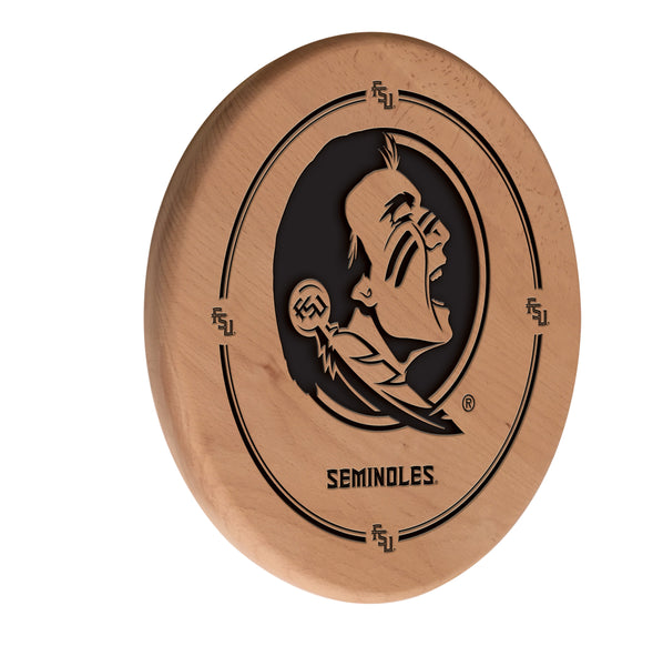 Florida State University Seminoles FSU Laser Engraved Wood Sign