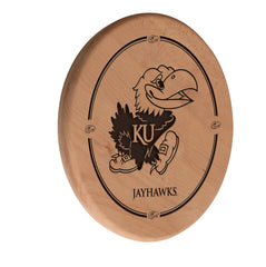 Kansas Jayhawks Laser Engraved Wood Sign