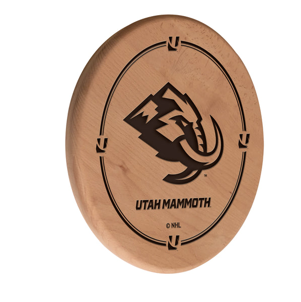 Utah Mammoth Laser Engraved Wood Sign