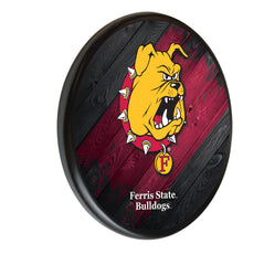 Ferris State University Bulldogs Printed Wood Sign