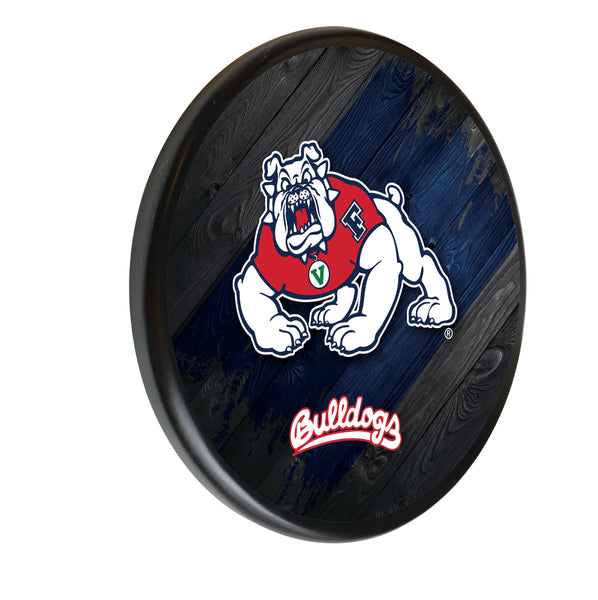 Fresno State University Bulldogs Printed Wood Sign