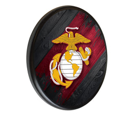 Traditional Red and Yellow Eagle United States Marine Corps Printed Wood Sign