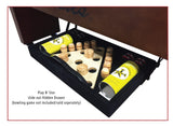 Vanderbilt Commodores Shuffleboard Table | Laser Engraved Logo Shuffleboard Table