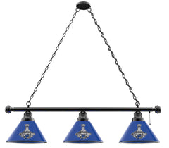 St. Louis Blues Stanley Cup Billiard Lamp | 3 Shade Pool Table Light