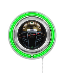 15" Notre Dame Guinness Beer Football Helmet Neon Clock