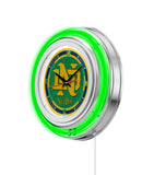 15" Notre Dame Vintage Double Neon Clock