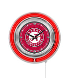 15" Alabama Crimson Roll Tide Retro Neon Clock