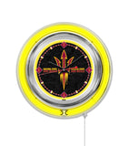 15" College NCAA Neon Clocks (Alabama - Pitt)