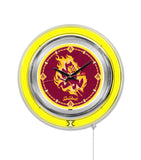 15" College NCAA Neon Clocks (Alabama - Pitt)