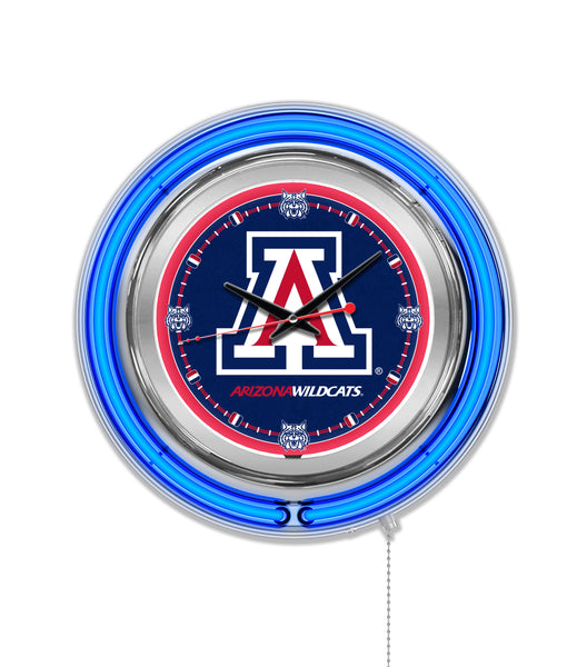 15" Arizona Wildcats Neon Clock
