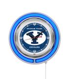 15" BYU Cougars Neon Clock