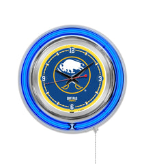15" Buffalo Sabres Neon Clock