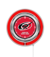 15" Carolina Hurricanes Neon Clock