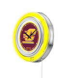 15" Central Michigan Chippewas Neon Clock