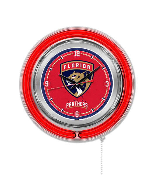 15" Florida Panthers Neon Clock