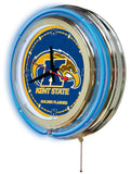 15" Kent State Neon Clock | Golden Flashes Retro Neon Clock