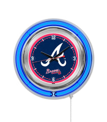 Atlanta Braves 15" Neon Clock
