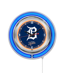 Detroit Tigers 15" Neon Clock