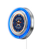15" Houston Astros Neon Clock