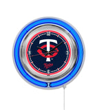 15" Minnesota Twins Neon Clock
