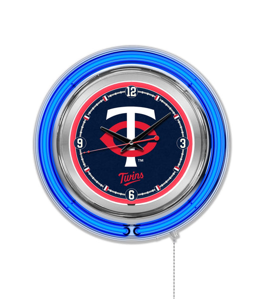 15" Minnesota Twins Neon Clock