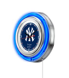 15" New York Yankees Neon Clock