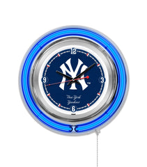 New York Yankees 15" Neon Clock