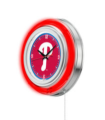 15" Philadelphia Phillies Neon Clock