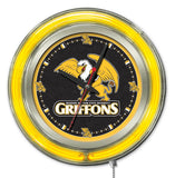 15" College NCAA Neon Clocks (Alabama - Pitt)