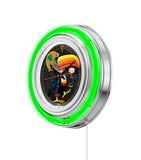 15" Notre Dame Guinness Beer Toucan Neon Clock