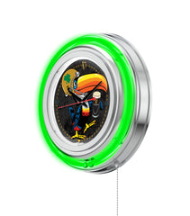 15" Notre Dame Guinness Beer Toucan Neon Clock