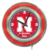 15" College NCAA Neon Clocks (Alabama - Pitt)