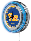 15" Pittsburgh Panthers Neon Clock