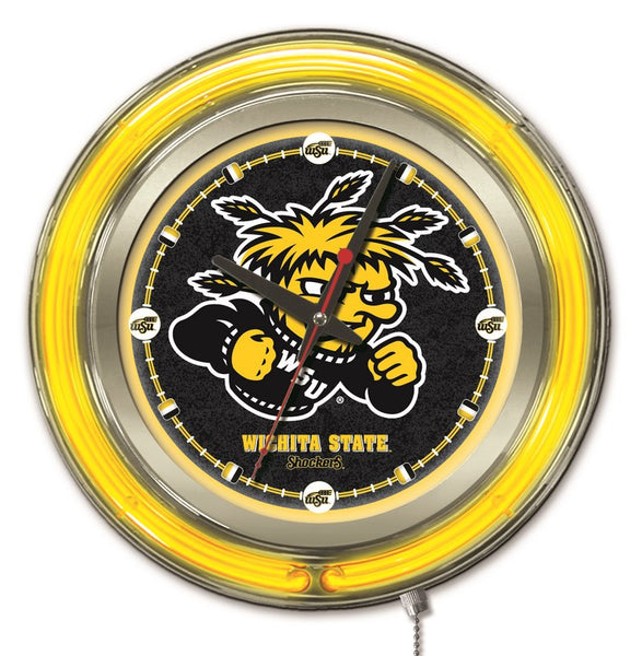 15" Wichita State Shockers Neon Clock