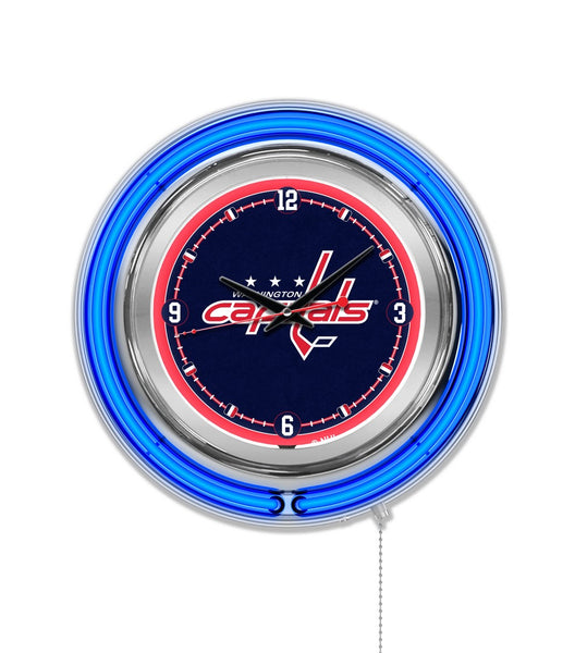 15" Washington Capitals Neon Clock